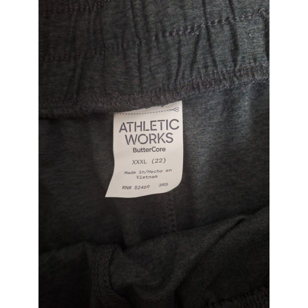 Athletic Works ButterCore Moisture Wick Shorts Black Women's XXL - Picture 4 of 5